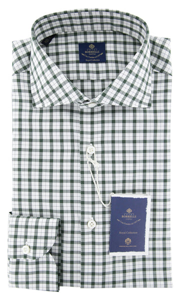 Luigi Borrelli Green Shirt - Slim - (EV06RC130950) - Parent