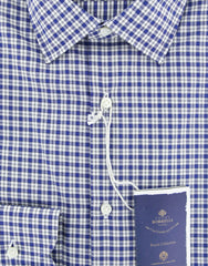 Luigi Borrelli Blue Shirt - Slim - (EV06RC139470) - Parent