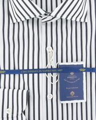 Luigi Borrelli Charcoal Gray Shirt - (EV061479ACHILLE) - Parent