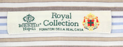 Luigi Borrelli Brown Striped Shirt - Slim - (60LB151) - Parent