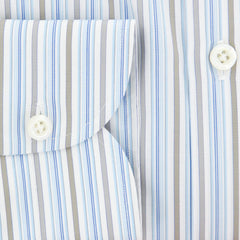 Luigi Borrelli Blue Shirt - Slim - (EV061806ACHILLE) - Parent