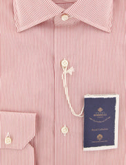 Luigi Borrelli Red Shirt - Slim - (EV06RC1881RED) - Parent