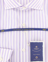 Luigi Borrelli Lavender Purple Shirt - (EV061995NANDO) - Parent