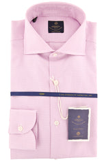 Luigi Borrelli Pink Shirt - Slim - 17/43 - (EV06RC200580)