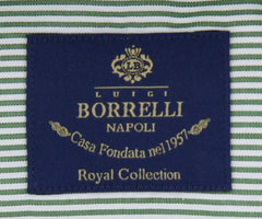 Luigi Borrelli Green Shirt - Extra Slim - (EV062081NANDO) - Parent