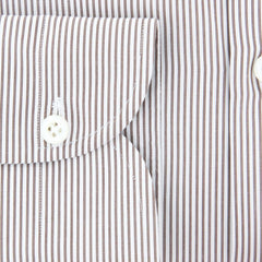 Luigi Borrelli Brown Shirt - Slim - (EV062098STEFANO) - Parent
