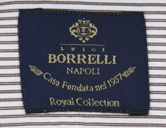 Luigi Borrelli Brown Shirt - Slim - (EV062098STEFANO) - Parent