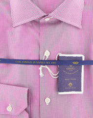 Luigi Borrelli Pink Shirt - Extra Slim - (EV062348RIO) - Parent