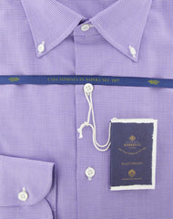 Luigi Borrelli Purple Shirt - Slim - (EV062448STEFANO) - Parent