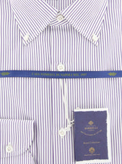 Luigi Borrelli Purple Shirt - Slim - (EV0628881STEFANO) - Parent