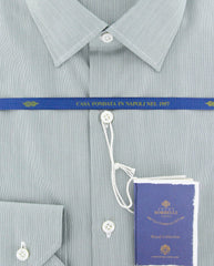 Luigi Borrelli Green Shirt - Slim - (EV06400250SEVERO) - Parent