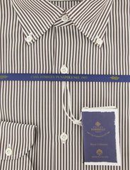 Luigi Borrelli Brown Shirt - Slim - (EV06400460STEFANO) - Parent