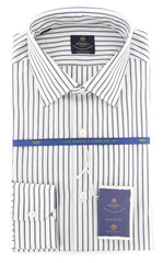 Luigi Borrelli Gray Shirt - Slim - 15.75/40 - (EV06400530SEVERO)