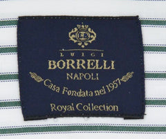 Luigi Borrelli Green Shirt - Slim - (EV06400550SEVERO) - Parent