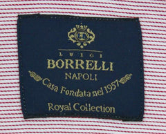 Luigi Borrelli Red Shirt - Slim - (EV06402340NANDO) - Parent