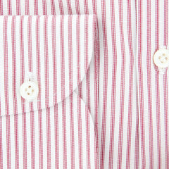 Luigi Borrelli Red Shirt - Slim - (EV06402342STEFANO) - Parent