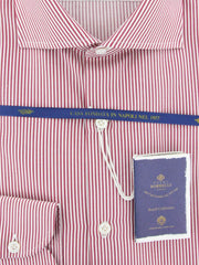 Luigi Borrelli Red Shirt - Slim - (EV06402343NANDO) - Parent