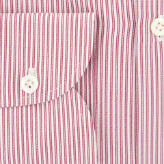 Luigi Borrelli Red Shirt - Slim - (EV06402341STEFANO) - Parent