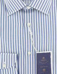 Luigi Borrelli Blue Shirt - Slim - (EV06402470) - Parent