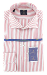 Luigi Borrelli Red Shirt - Slim - 16.5/42 - (EV06402940NANDO)