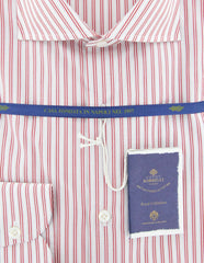 Luigi Borrelli Red Shirt - Slim - (EV06402940NANDO) - Parent