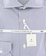 Luigi Borrelli Black Check Shirt - Slim - (70LB4064) - Parent