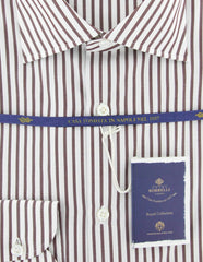 Luigi Borrelli Brown Shirt - Slim - (EV0641260GIANNI) - Parent