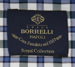Luigi Borrelli Green Plaid Shirt - Slim - (RC414650PT1) - Parent