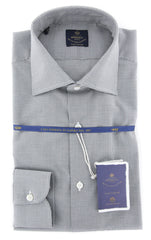Luigi Borrelli Gray Shirt - Slim - 15.5/39 - (EV06423131RIO)