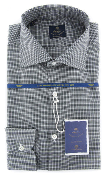 Luigi Borrelli Gray Shirt - Slim - (EV06423230RIO) - Parent