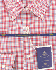Luigi Borrelli Red Shirt - Slim - (EV06458940STEFANO) - Parent