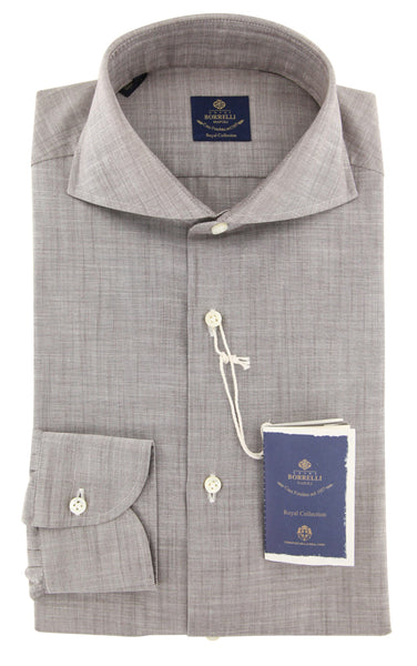 Luigi Borrelli Gray Shirt - Slim - (EV06RC462961) - Parent