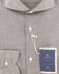 Luigi Borrelli Gray Shirt - Slim - (EV06RC462961) - Parent