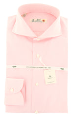 Luigi Borrelli Pink  Shirt - Extra Slim - 15/38 - (LB4803PI)