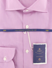 Luigi Borrelli Lavender Purple Shirt - (EV0653580ACHILLE) - Parent