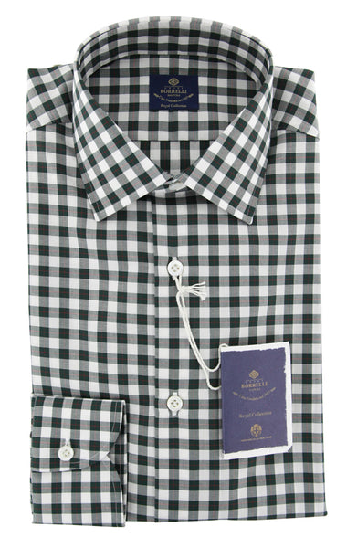 Luigi Borrelli Dark Green Shirt - Slim - (EV06RC54950) - Parent
