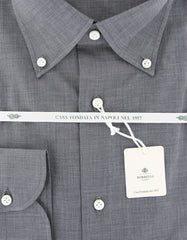 Luigi Borrelli Gray Shirt - Slim - (31LB561) - Parent