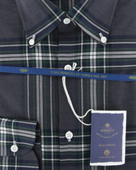 Luigi Borrelli Gray Shirt - Slim - (EV0657353STEFANO) - Parent