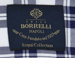 Luigi Borrelli Navy Blue Shirt - (EV0665173STEFANO) - Parent