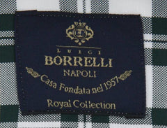 Luigi Borrelli Green Shirt - Slim - (EV0665160STEFANO) - Parent