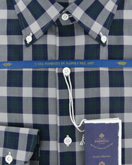 Luigi Borrelli Gray Shirt - Slim - (EV0665951STEFANO) - Parent