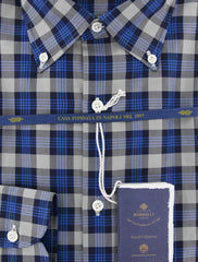 Luigi Borrelli Blue Shirt - Slim - (EV0665971STEFANO) - Parent