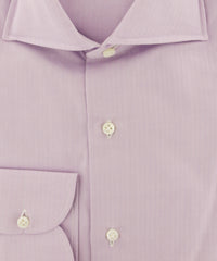 Luigi Borrelli Lavender Purple Dress Shirt - Slim - (8H) - Parent