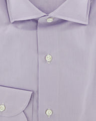Luigi Borrelli Lavender Purple Dress Shirt - Slim - (8P) - Parent
