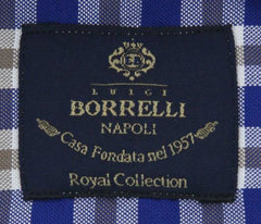 Luigi Borrelli Blue Shirt - Extra Slim - (EV06414470STEFANO) - Parent
