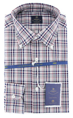 Luigi Borrelli Blue Shirt - Extra Slim - 15.75/40 - (EV0656870STEFANO)