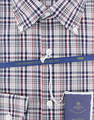 Luigi Borrelli Blue Shirt - Slim - (EV0656870STEFANO) - Parent