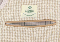 Luigi Borrelli Beige Silk Blend Sportcoat - (LBSPT162661) - Parent
