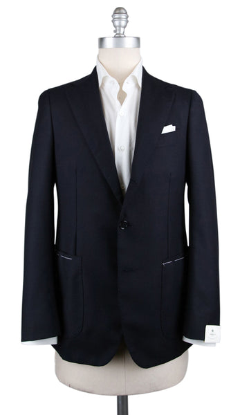 Luigi Borrelli Midnight Navy Blue Sportcoat - (LBGUSB2093) - Parent