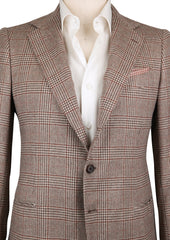 Luigi Borrelli Brown Wool Blend Sportcoat - (LBSPT130660XX) - Parent